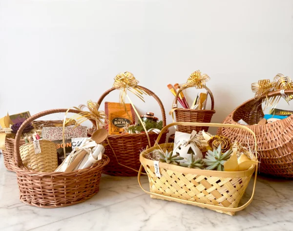 Bamboo Basket Luxury Goodies Hampers - Image 4