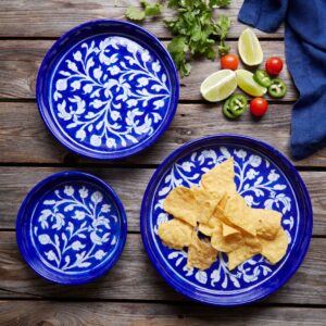Rajasthani Blue Pottery Hand Painted Articles
