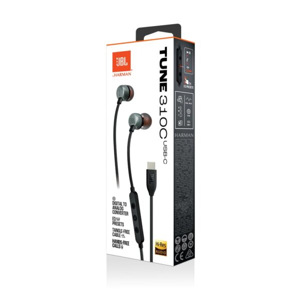 JBL Tune 310 in Ear Type C Wired Headphones - Image 3