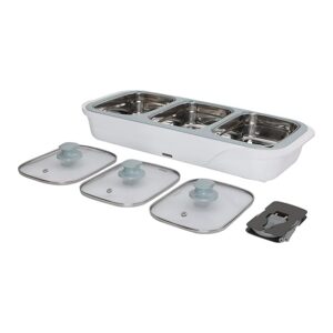 JAYPEE Plus 3 Bowl Electrical Chafing Dish