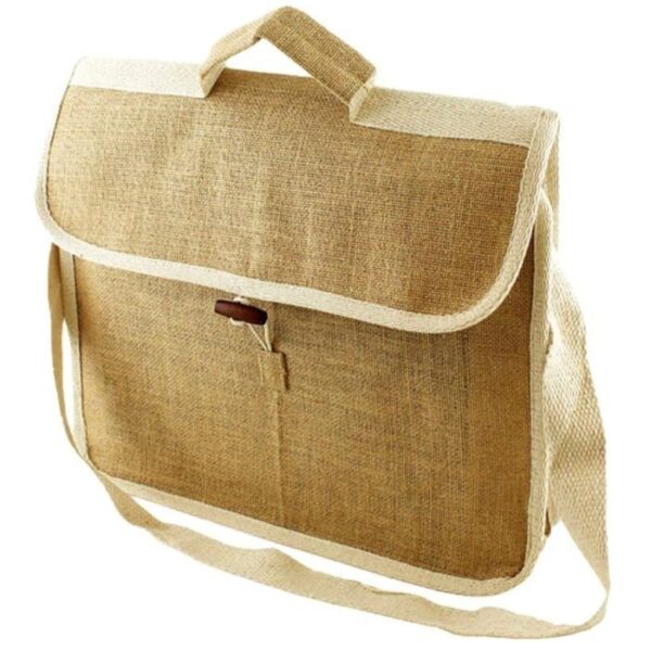 Eco-friendly Jute Office Laptop Bag