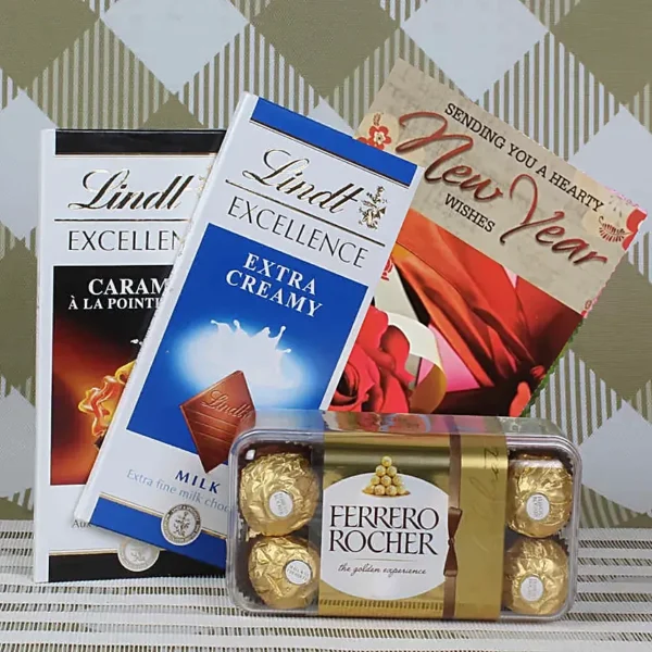 New Year Premium Chocolates Hamper