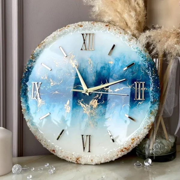 Luxury Handmade Resin Clocks - Image 2