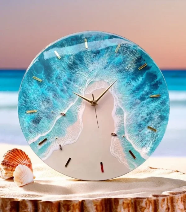 Luxury Handmade Resin Clocks